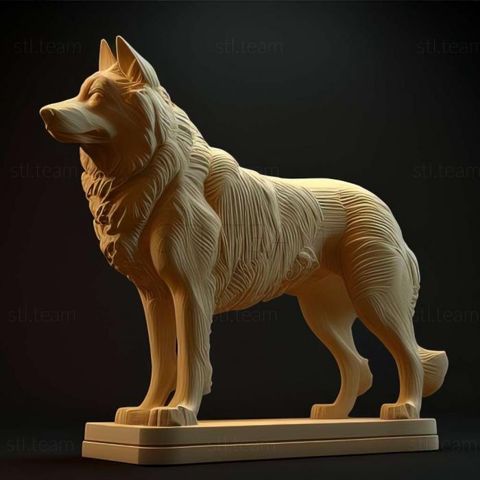 3D модель Азорська вівчарка (STL)